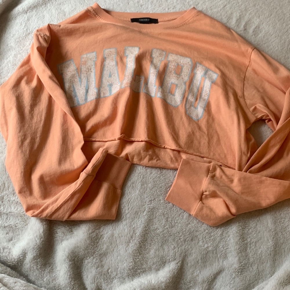 Forever 21 cropped shirt